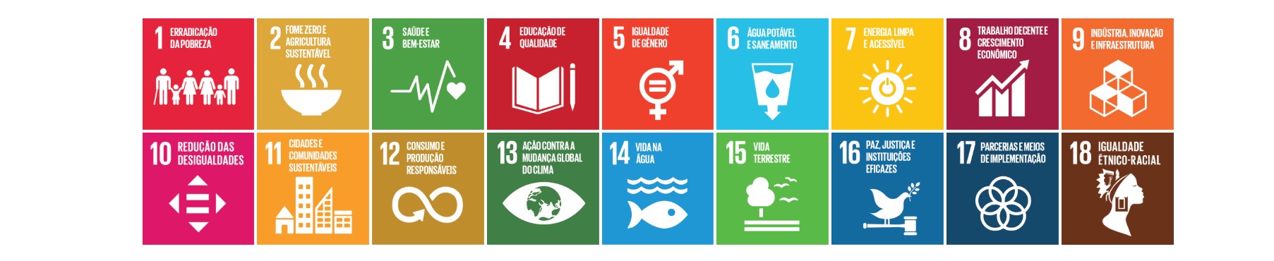 Barra dos Objetivos de Desenvolvimento Sustentável