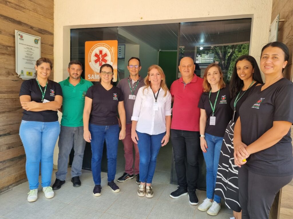 Silvia Bovo, diretora da 22ª regional de saúde realiza sua primeira visita oficial a Mato Rico