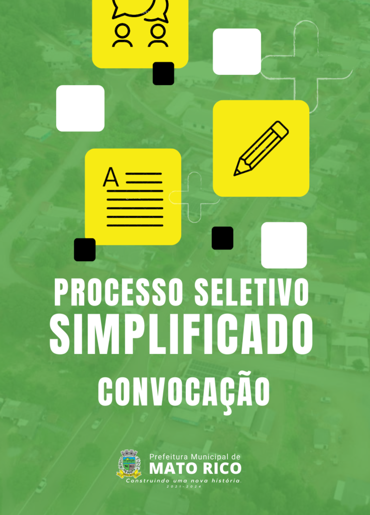CONVOCAÇÃO DOS CANDIDATOS PARA PSS-2023
